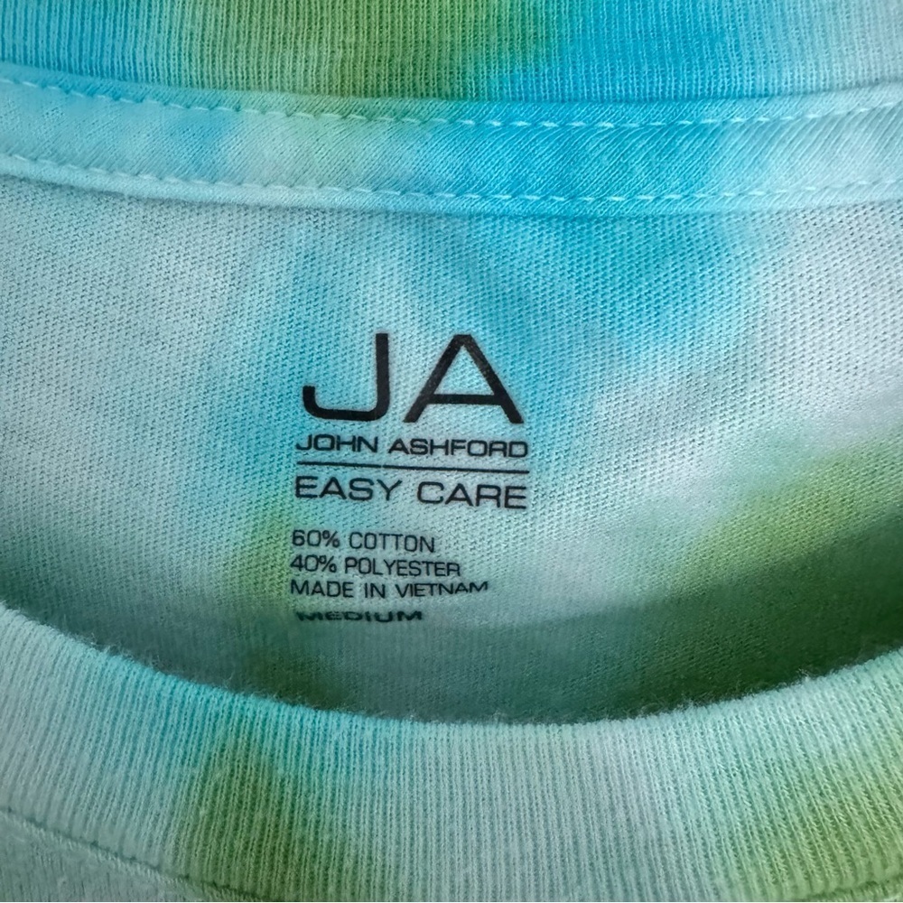 John Ashford Green and Blue Short Sleeve Tee - Picture 2 of 3